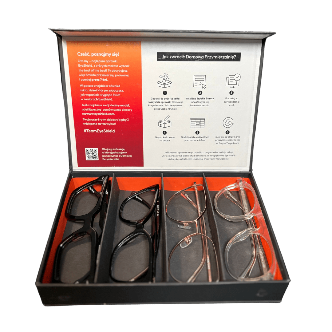 Domowa przymierzalnia - Okulary SunShield