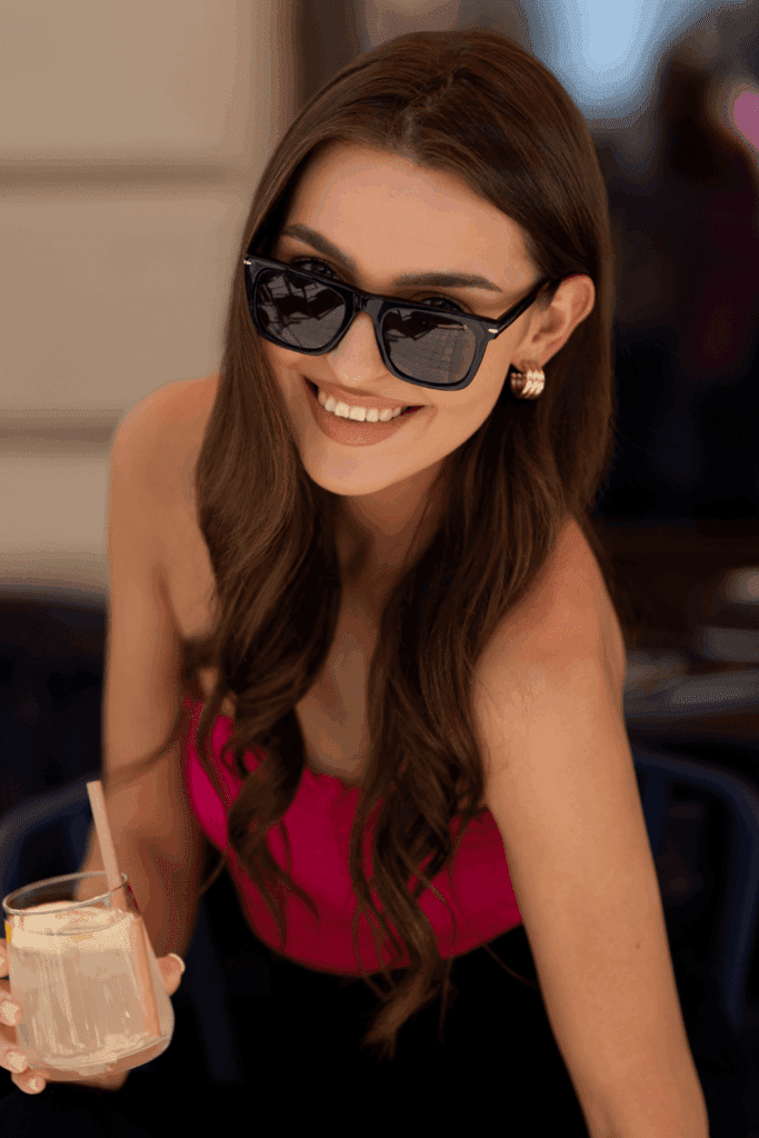 Okulary na lato przeciwsłoneczne Vintage Black SunShield