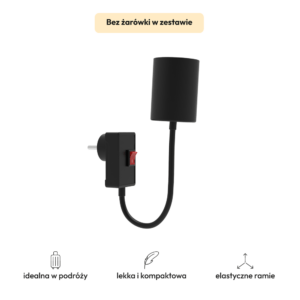 Kompaktowa lampka do kontaktu Flexo