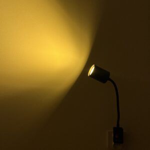 Flexo lampka do kontaktu z zapaloną żarówką DayTorch